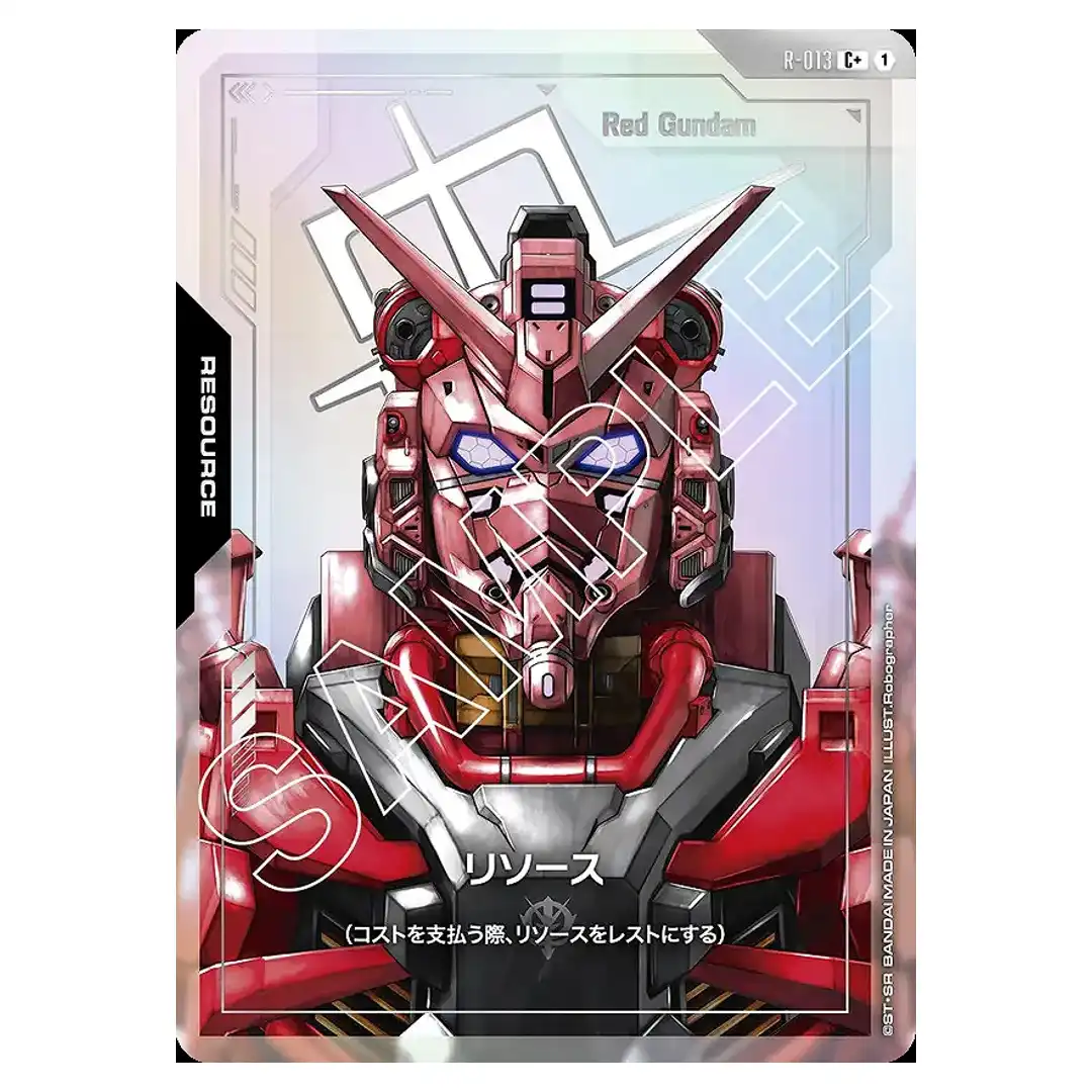 その他 PSA10GUNDAM #013 RESOURCE 5597 Resource: Red Gundam C+ R-013 [PAR] Dual Impact Gundam Card