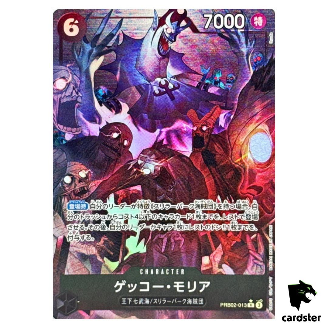 Gecko Moria DON foil v2 Prb01 One Piece Card Game - Collection