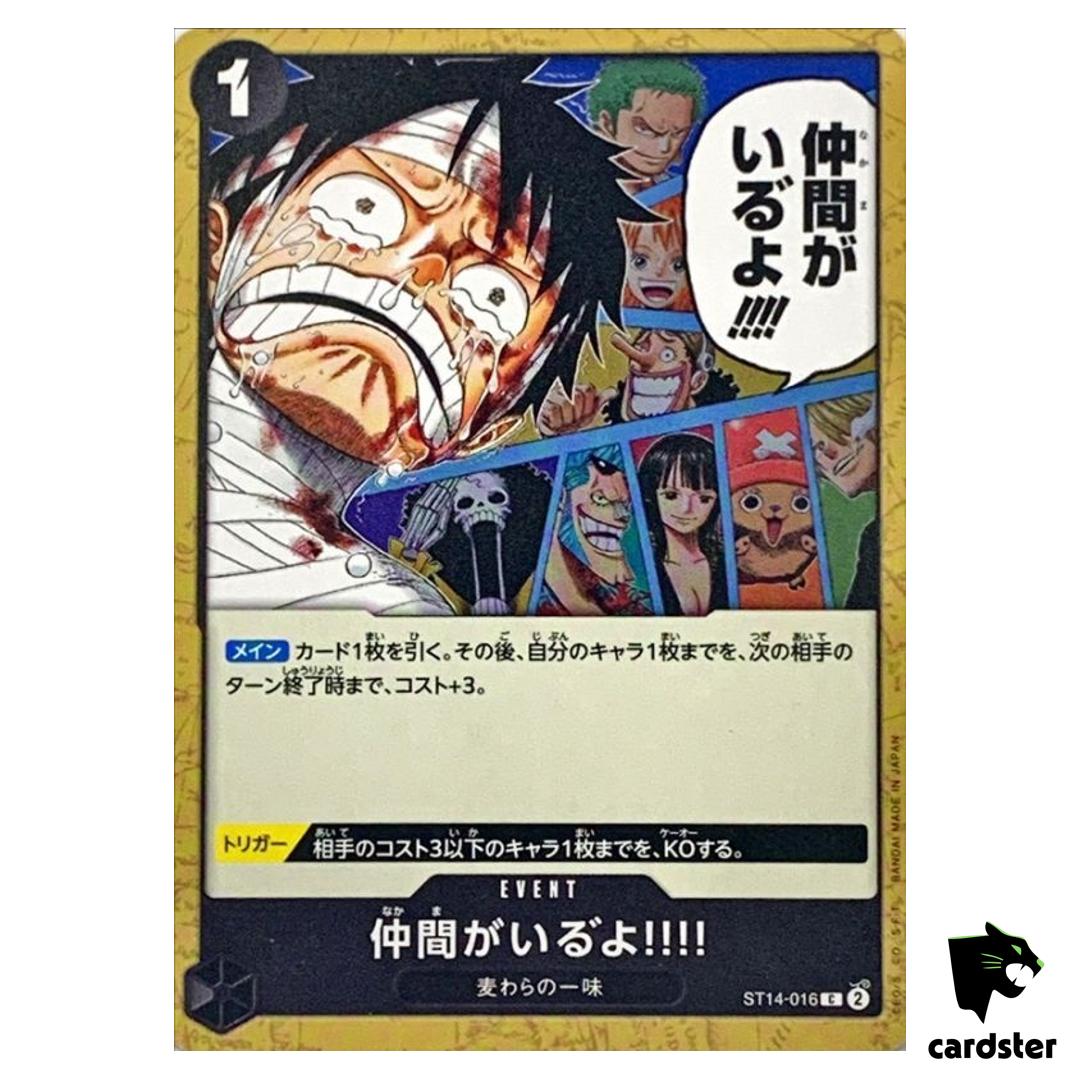 I Still Have My Friends ST14-016 C 3D2Y ST-14 One Piece Card Japanese