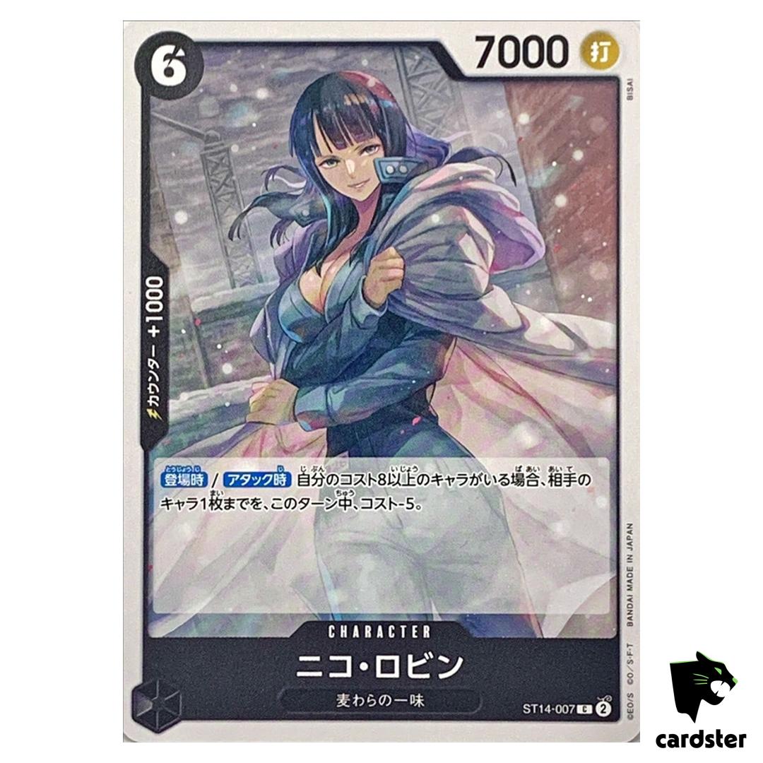 Nico Robin ST14-007 C 3D2Y ST-14 One Piece Card Japanese